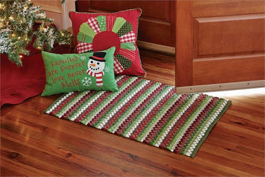Wintergreen Rag Rug 24